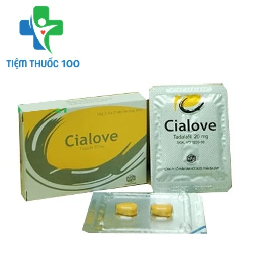 Cialove - Thuốc điều trị rối loạn cương cương hiệu quả của Babiophar