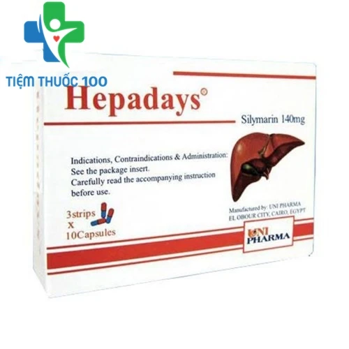 Hepadays 140mg - Hỗ trợ bổ gan, giải độc gan hiệu quả 