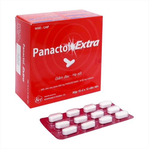 Panactol Extra - Thuốc giảm đau hạ sốt hiệu quả của Khapharco.