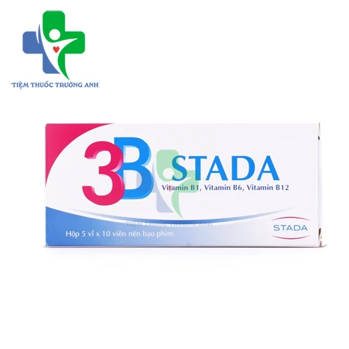 3B Stada - Điều trị các trường hợp thiếu vitamin B1, B6, B12