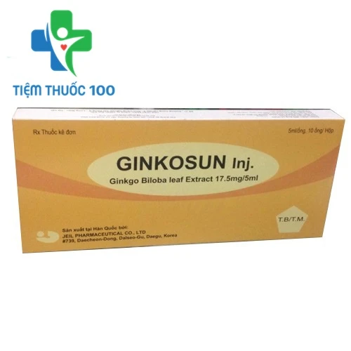 Ginkosun injection - Thuốc thiểu năng tuần hoàn não của Hàn Quốc