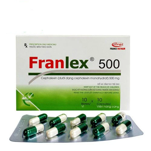 Franlex 500 - Thuốc kháng sinh điều trị bệnh nhiễm khuẩn của Éloge