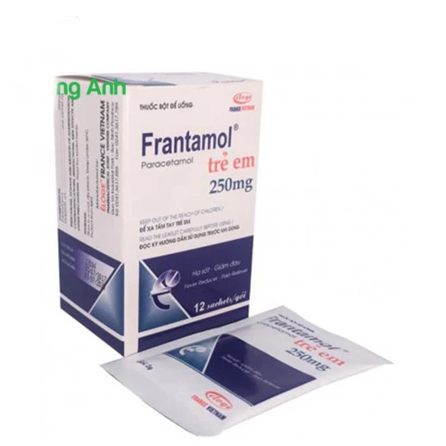 Frantamol trẻ em 250mg - Thuốc kháng sinh giảm đau, hạ sốt hiệu quả của Éloge