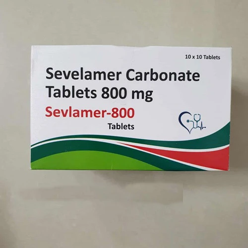 Sevlamer-800 tablets - Thuốc hỗ trợ kiểm soát phospho máu hiệu quả  
