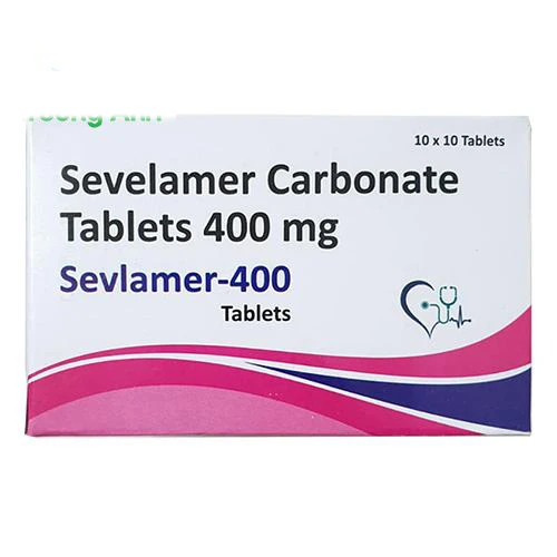 Sevlamer-400 tablets - Thuốc hỗ trợ kiểm soát phospho máu hiệu quả