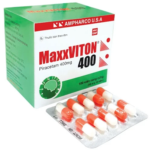 MaxxViton 400 - Thuốc điều trị các vấn đề thần kinh hiệu quả của Ampharco  