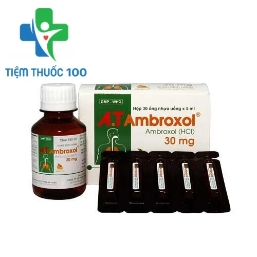 A.T Ambroxol 500mg (10ml) - Thuốc điều trị các bệnh đường hô hấp