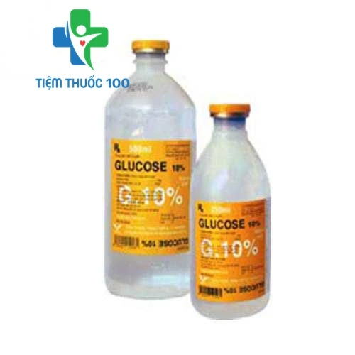Glucose 10% Inf.500ml Bidiphar - Dung dịch bổ sung nước và carbohydrat