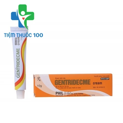 Gentridecme Cream 10g - Thuốc điều trị viêm da cơ địa hiệu quả