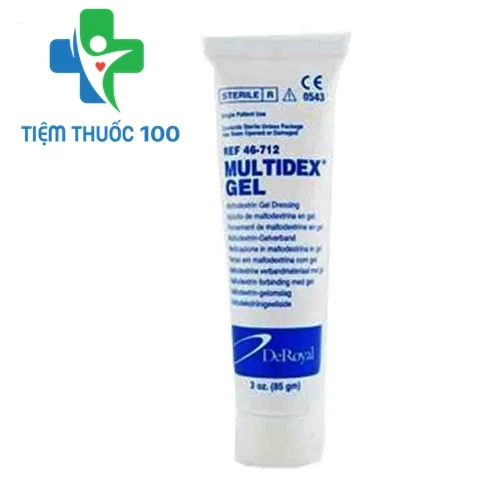 Multidex Gel 85g - Thuốc điều trị viêm loét da, chống nhiễm trùng của Mỹ