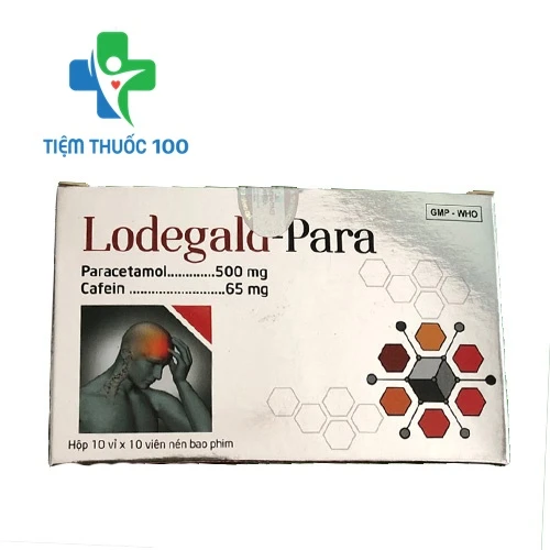 Lodegald-Para - Thuốc kháng sinh giảm đau, hạ sốt hiệu quả