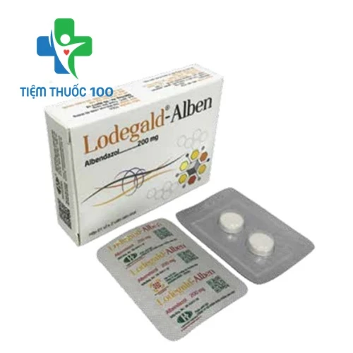 Lodegald-Alben 200mg - Thuốc tẩy giun hiệu quả