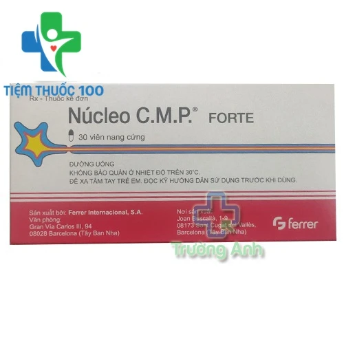 Nucleo C.M.P Forte - Thuốc trị đau dây thần kinh hiệu quả của Tây Ban Nha