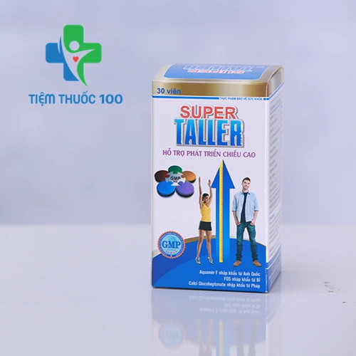 Super Taller - Hỗ trợ bổ sung calci, vitamin D3 và các khoáng chất hiệu quả