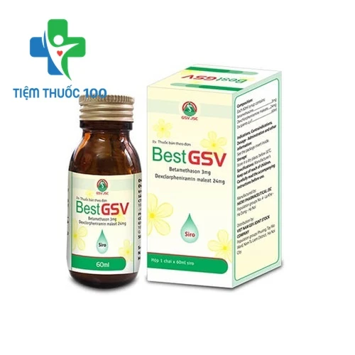Best GSV - Thuốc kháng sinh điều trị dị ứng hiệu quả