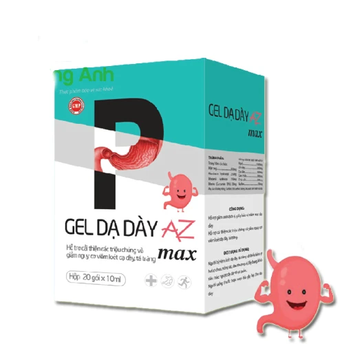 P Gel dạ dày AZ max - Hỗ trợ điều trị viêm loét dạ dày, tá tràng