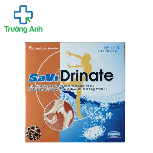 SaviDrinate - Thuốc dự phòng và điều trị loãng xương hiệu quả