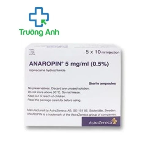 Anaropin 5mg/ml - Thuốc gây tê và giảm đau hiệu quả của Thụy Điển