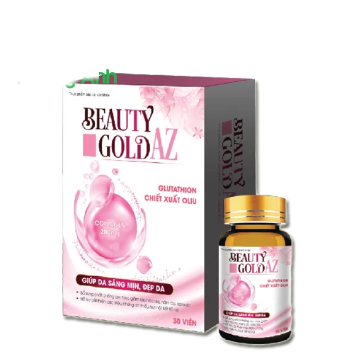 Beauty gold AZ - Hỗ trợ thiếu hụt nội tiết tố nữ, làm đẹp da