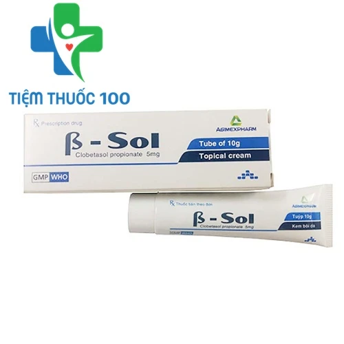 B-Sol 10g - Thuốc điều trị nhiễm khuẩn da hiệu quả của Agimexpharm.