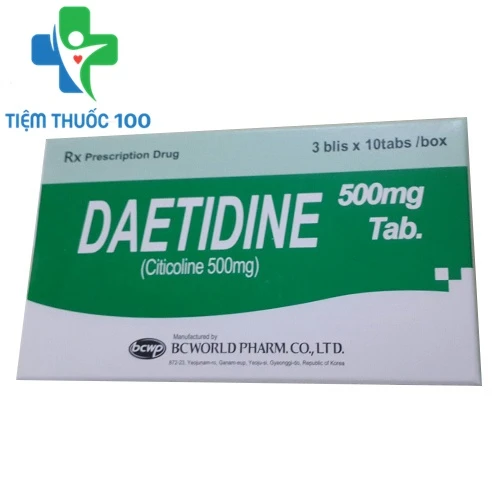 Daetidine - Thuốc điều trị rối loạn thần kinh của Hàn Quốc hiệu quả