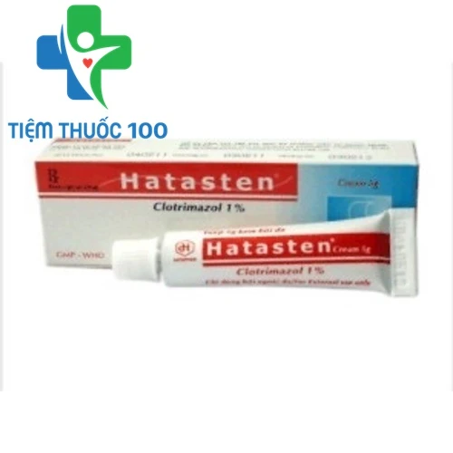 Hatastencream 5g - Thuốc điều trị các bệnh nấm ngoài da của Hataphar