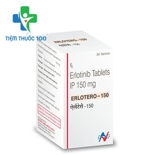 Erlotero-150 Hetero - Thuốc điều trị ung thư phổi của Ấn Độ