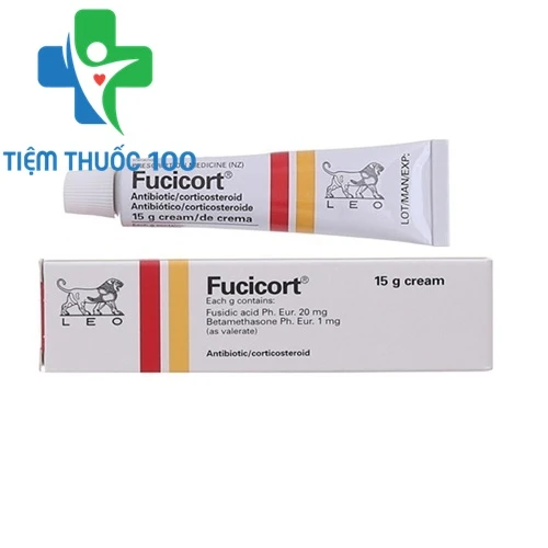 Fucicort Cream 15g - Thuốc điều trị viêm da nhiễm khuẩn hiệu quả