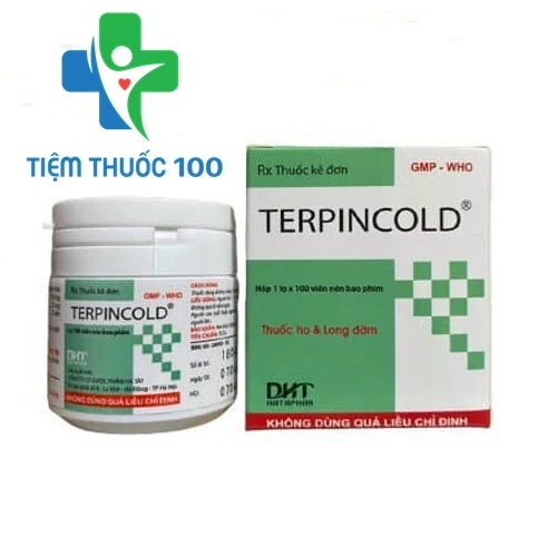 Terpincold DHT - Thuốc điều trị ho khan hiệu quả của Hataphar