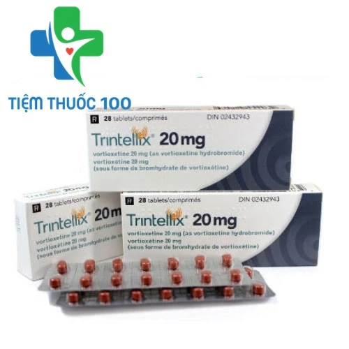 Trintellix 20mg (vỉ) - Thuốc điều trị rối loạn trầm cảm của Takeda