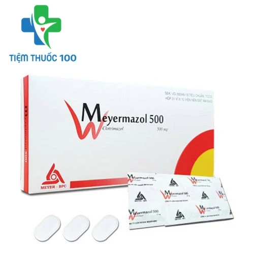 Meyermazol 500 - Viên đặt trị viêm nhiễm âm đạo hiệu quả