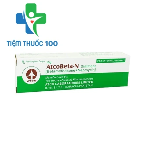 Atcobeta-N 15g - Thuốc trị các bệnh lý ngoài da hiệu quả của Pakistan