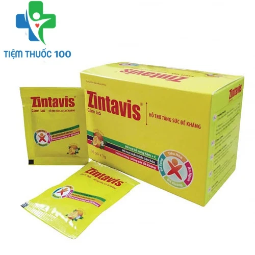 Zintavis - Hỗ trợ bổ vitamin, tăng cường sức đề kháng hiệu quả