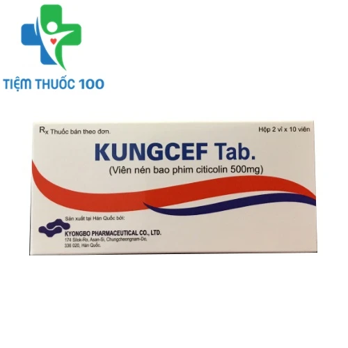 Kungcef 500mg - Thuốc cải thiện trí nhớ hiệu quả của Hàn Quốc