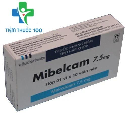 Mibelcalm 7.5mg Nobel - Thuốc điều trị viêm đau xương khớp hiệu quả