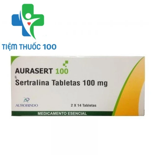 Aurasert 100 - Thuốc điều trị bệnh trầm cảm của Ấn Độ