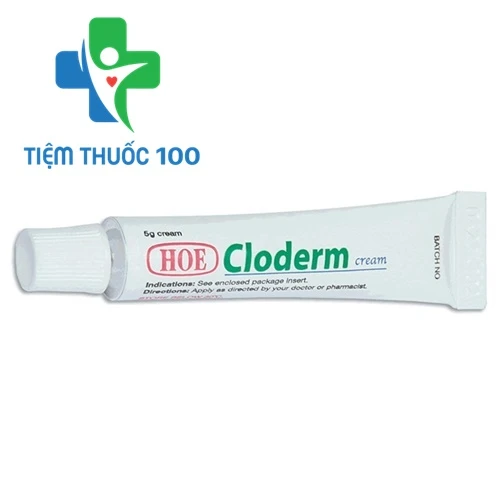 Cloderm Cream 5g - Thuốc điều trị viêm da hiệu quả của Malaysia