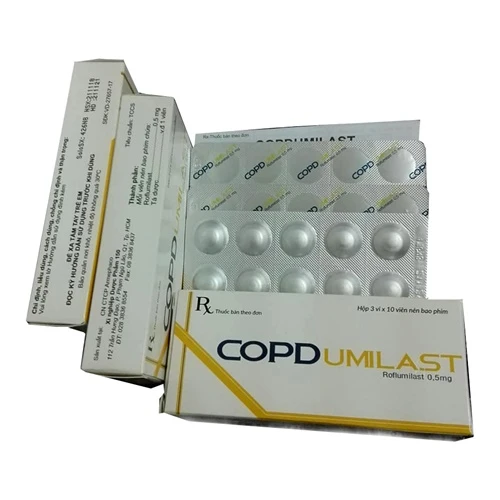 Copdumilast - Thuốc điều trị bệnh đường hô hấp của Armephaco