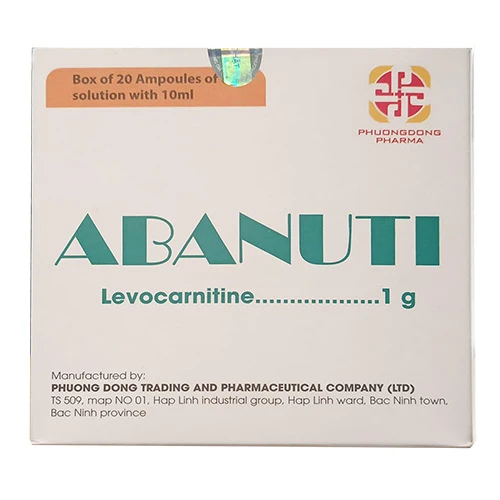 Abanuti - Thuốc điều trị thiếu hụt Carnitine của dược phẩm Phương Đông