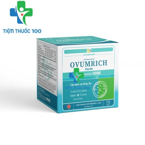 Ovumrich Forte - Hỗ trợ hiệu quả cho phụ nữ hiếm muộn