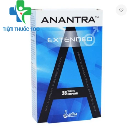 Anantra Extended - Hỗ trợ tăng cường sinh lý nam hiệu quả của Anh