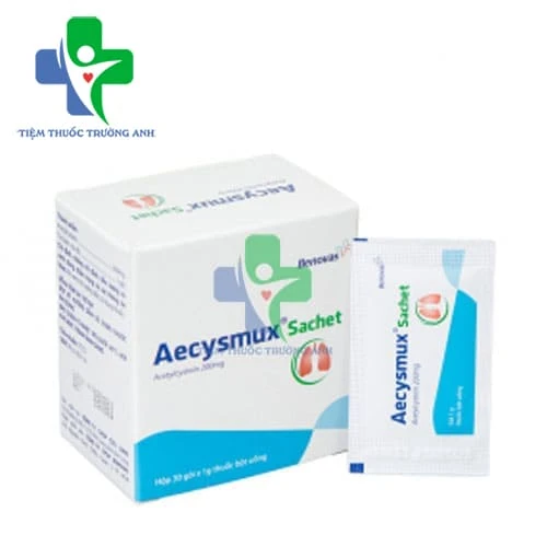 Acecysmux Sachet DCL - Thuốc tiêu nhầy của Dược phẩm Cửu Long