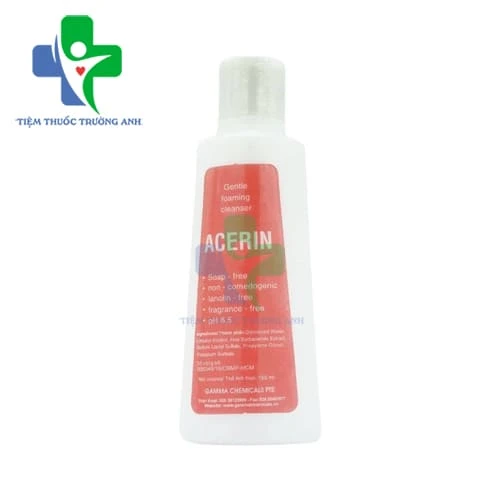 Acerin Gentle Foaming Cleanser 155ml - Kem vệ sinh và giữ ẩm da