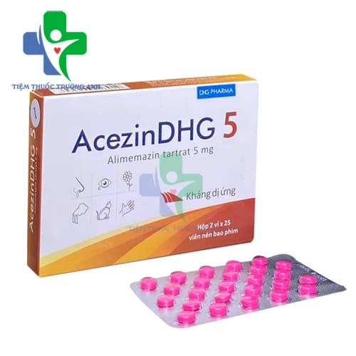 Acezin DHG 5mg - Thuốc điều trị dị ứng hô hấp