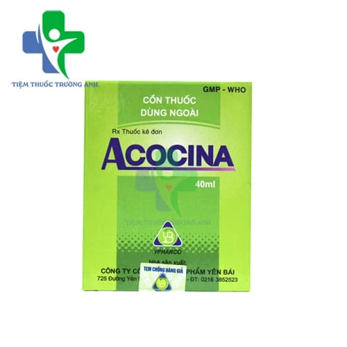 Acocina Chai 40ml - Giảm đau, tan huyết tụ, tiêu sưng