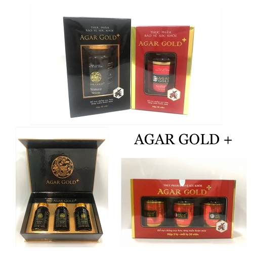 Agar Gold+ - Hỗ trợ chống oxy hóa và tăng tuần hoàn máu hiệu quả