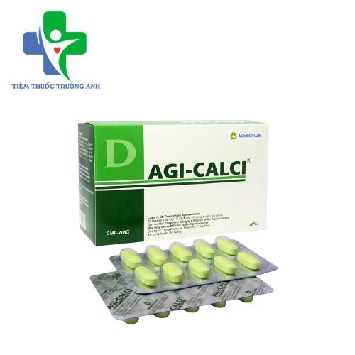Agi-calci (viên) Agimexpharm - Để phòng và điều trị loãng xương