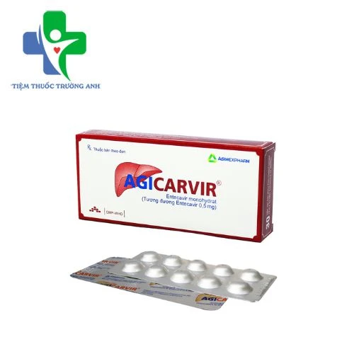 Agicarvir Agimexpharm - Điều trị viêm gan B mạn tính