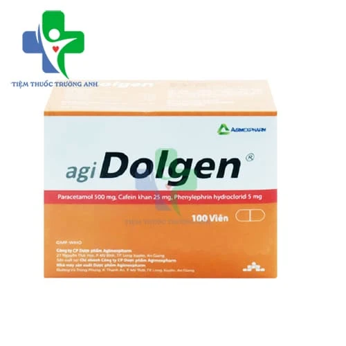 Agidolgen Agimexpharm - Thuốc điều trị các triệu chứng cảm cúm
