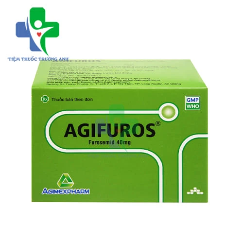 Agifuros 40mg Agimexpharm - Thuốc điều trị bệnh phù